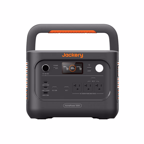 Jackery HomePower 1000 v2 Portable Power Station (Black) – HomePower 1000 v2 Portable Power Station