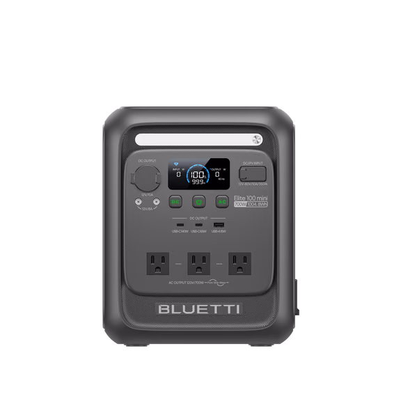 BLUETTI Elite 100 mini Portable Power Station | 1,004Wh 700W