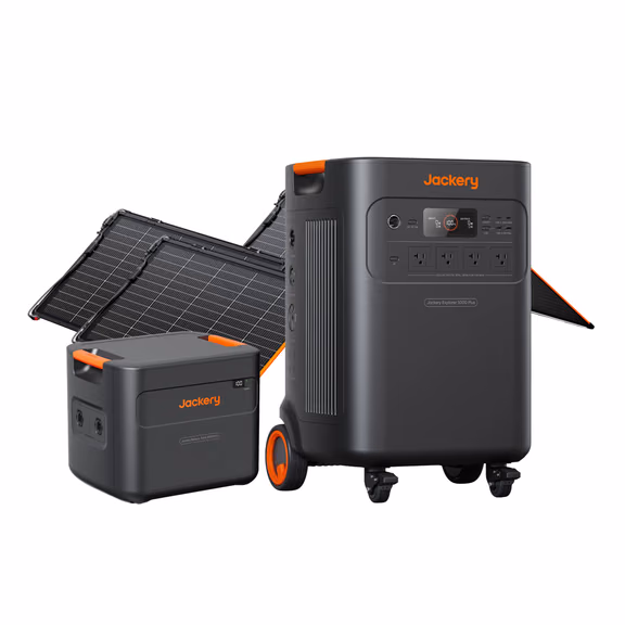 Jackery Solar Generator 5000 Plus – Explorer 5000 Plus + Battery Pack 5000 Plus + SolarSaga 340 X x 2