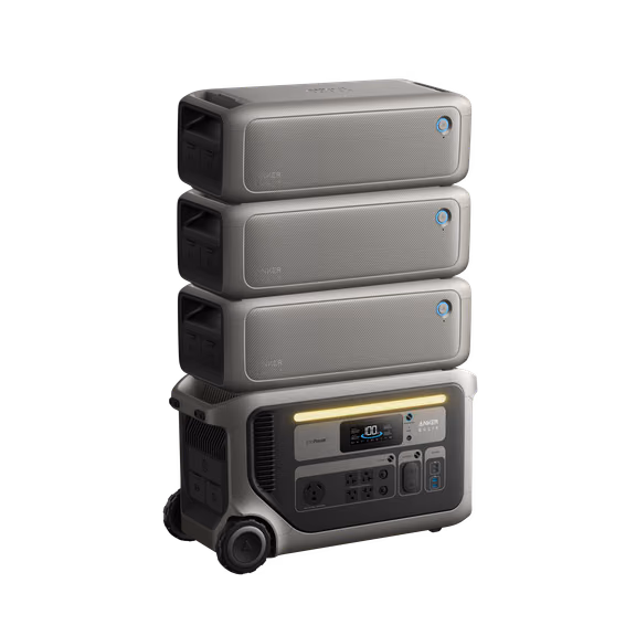 Anker SOLIX F3000(UL9540 Certificated) + 3× Expansion Battery