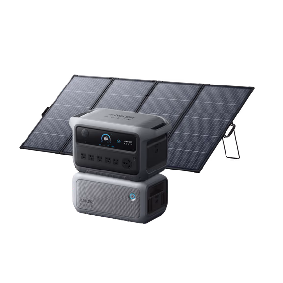 Anker SOLIX C2000 Gen 2 + Expansion Battery + 400W Solar Panel