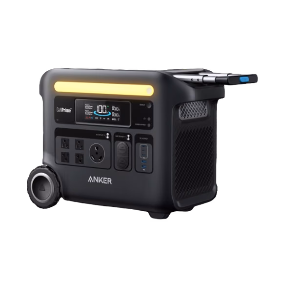 Anker Solix F2600 - 2,560Wh / 2,400W Portable Power Station + Choose Your Custom Bundle | Complete Solar Kit