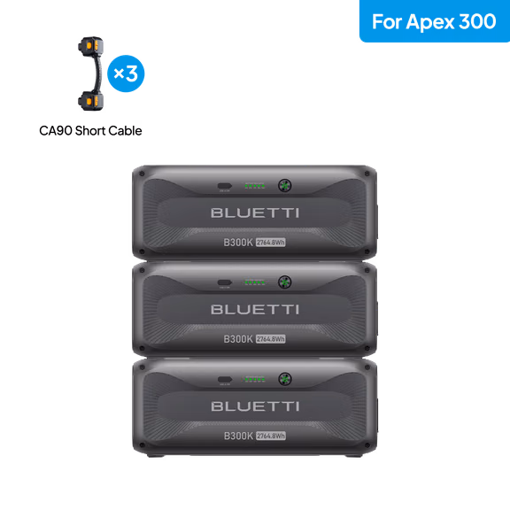 3*B300K for Apex 300 | 8,294.4Wh