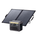 Anker SOLIX C1000 Portable Power Station - 1056Wh | 1800W – 100W Bifacial Solar Panel