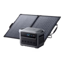 Anker SOLIX C1000 Gen 2 Portable Power Station with 100W Bifacial Solar Panel