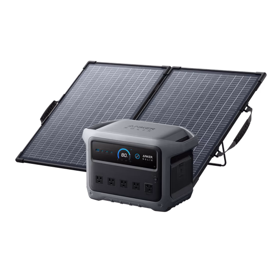 Station électrique portable Anker SOLIX C1000 Gen 2 – panneau solaire 100 W