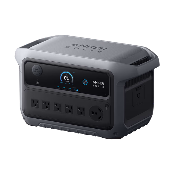 Anker SOLIX C2000 Gen2 Portable Power Station | 2,048Wh / 2,400W (4,000W Peak) | 58-Min UltraFast Recharge | Expandable to 4kWh | Choose Your Bundle | 5-Year Warranty