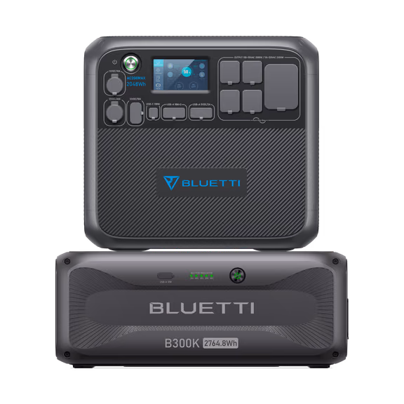 BLUETTI AC200MAX Expandable Power Station – AC200MAX+B300K (2,764.8Wh)