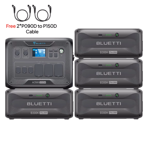 BLUETTI AC500+4*B300K | Home Battery Backup
