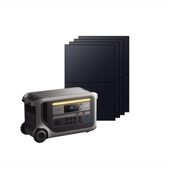 Anker SOLIX F3000(UL9540 Certificated) + 4× 440W Rigid Solar Panel