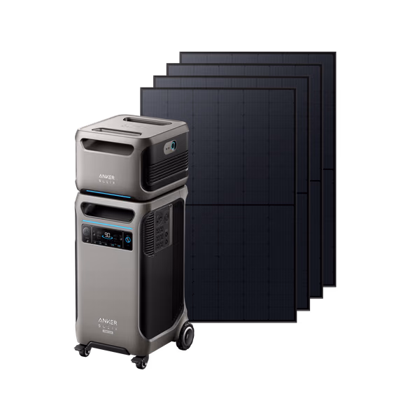Anker SOLIX F3800 Plus + Expansion Battery + 4× 440W Rigid Solar Panel
