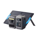 Anker SOLIX C300 Portable Power Station + C300 DC Portable Power Station – 100W Solar Panel