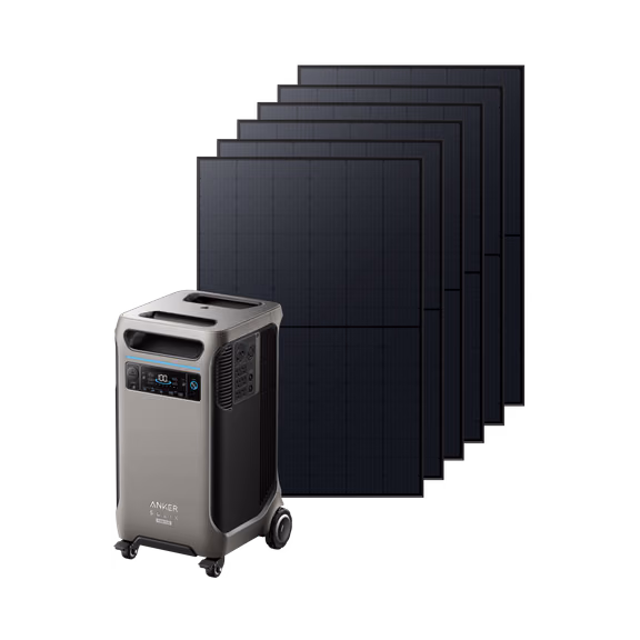Anker SOLIX F3800 Plus + 6× 440W Rigid Solar Panel