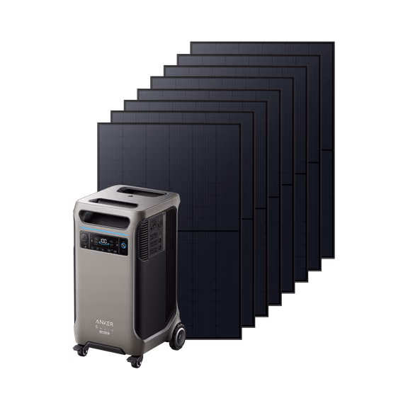Anker SOLIX F3800 Plus + 8× 440W Rigid Solar Panel