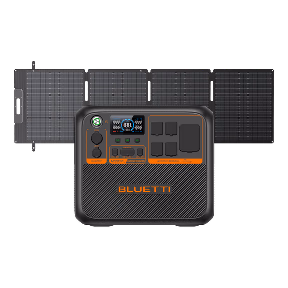 BLUETTI AC200P L Portable Power Station | 2,400W 2,304Wh – AC200P L+PV200 (2,304Wh)