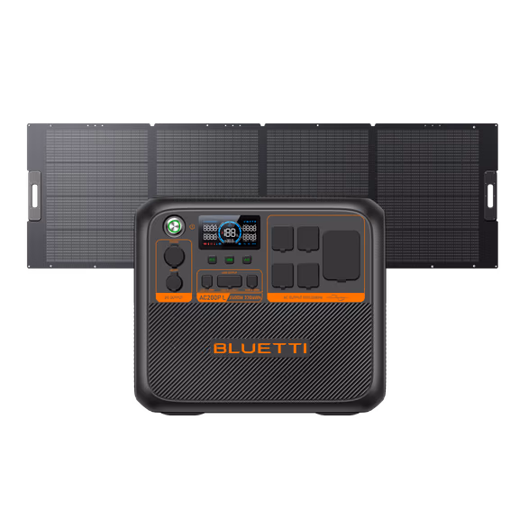 BLUETTI AC200P L Portable Power Station | 2,400W 2,304Wh – AC200P L+350W Solar (2,304Wh)