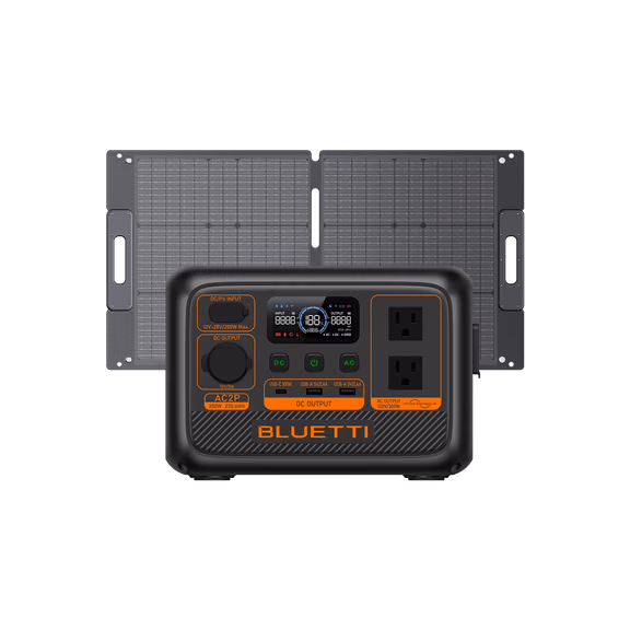 BLUETTI AC2P Portable Power Station | 300W 230.4Wh – AC2P+100W (230.4Wh)