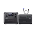 BLUETTI AC70 Portable Power Station | 1,000W, 768Wh – AC70+B80 (FREE Aviation Plug to XT60 Cable) (1,574Wh)
