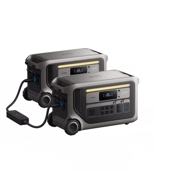 2 x Anker SOLIX F3000 Portable Power Stations Kit – 2 x Anker SOLIX F3000 Portable Power Station
