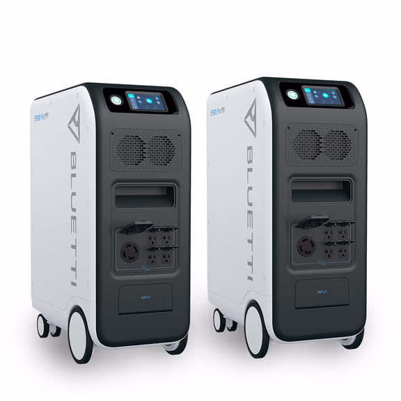 【Phased Out】BLUETTI EP500Pro Solar Power Station | 3,000W 5,120Wh – 2*EP500Pro (10,240Wh)