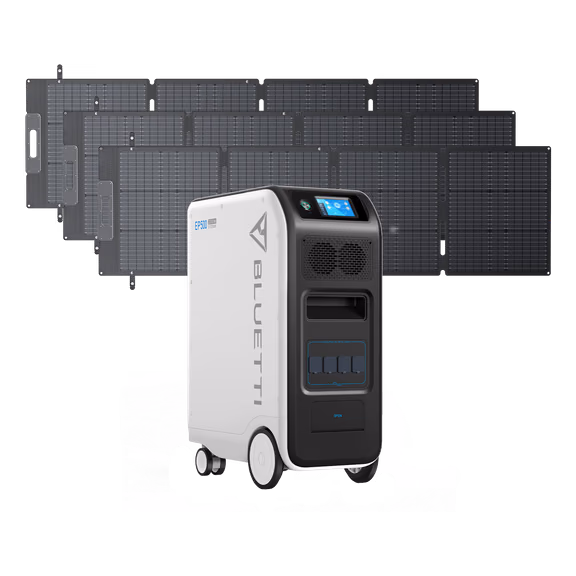 BLUETTI EP500 + 3*PV200 Kit Generatore Solare
