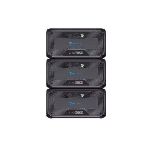 【Sold Out】BLUETTI B300 Expansion Battery | 3,072Wh – 3*B300 (9216Wh)