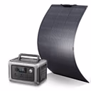 ALLPOWERS R600 + 100W Solar Panel | 600W Solar Generator Kit – R600 + 2 x SF100 100W Flexible Panel