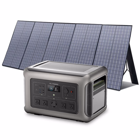 ALLPOWERS Solargenerator-Kit 3500W (R3500 + SF200 200W Flexibles Solarpanel) – R3500 + 2 x SF200 200W Solarpanel