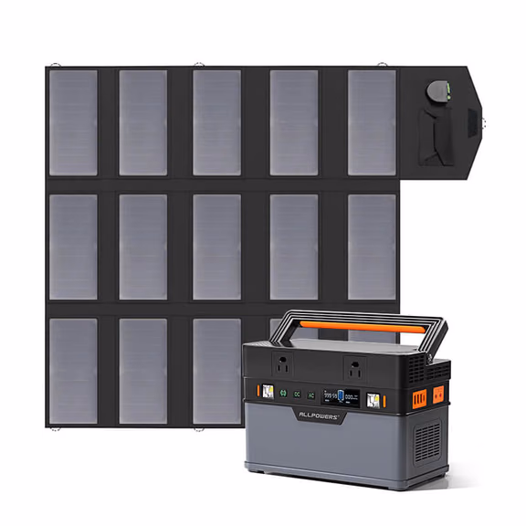ALLPOWERS Générateur Solaire 700W (S700 + SP012 100W Panneau Solaire)
