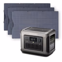 ALLPOWER Generatore Solare 1800W (R1500 + SF100 Pannello Solare Flexible 100W) – R1500 +3* (SF100 100W Pannello solare)