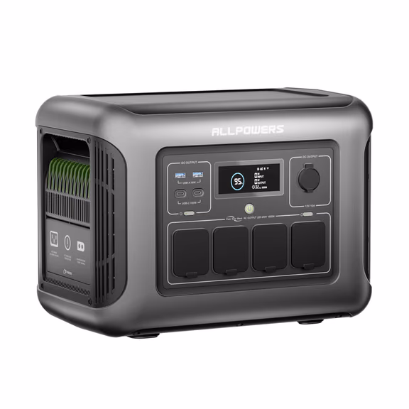 ALLPOWERS R1500 Lite Tragbare Powerstation | 1600W 1056Wh