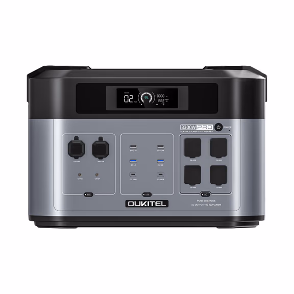OUKITEL BP2000 PRO Portable Power Station 3300W – BP2000 Pro 3300W | 2048Wh
