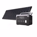 OUKITEL P1000 PLUS Portable Power Station 1800W | 1024Wh – P1000 Plus+100W Solar Panel