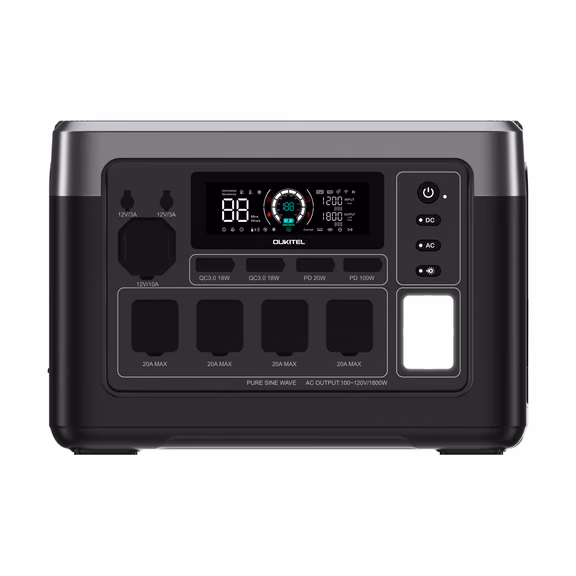 OUKITEL P1000 PLUS Portable Power Station 1800W | 1024Wh – P1000 Plus