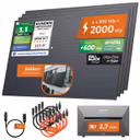 Balkonkraftwerk 2000 Watt | Anker SOLIX Solarbank 3 E2700 Pro 2,7 kWh Speicher – Balkon
