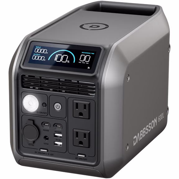 Dabbsson 600L Portable Power Station | 768Wh, 600W – 600L Portable Power Station - 768Wh