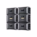 Dabbsson DBS2100 Pro + DBS2100B Home Backup Solution | 4300Wh, 2400W – 2*DBS2100 Pro + 4*DBS2100B + Free Parallel Connector (12900Wh)