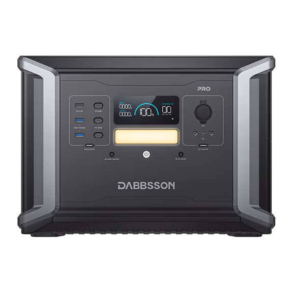 Dabbsson DBS2100 Pro Portable & Home Back Up Power Station | 2150Wh, 2400W – DBS2100 Pro Portable Power Station (2150Wh)