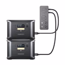Dabbsson DBS2100 Pro Portable & Home Back Up Power Station | 2150Wh, 2400W – 2*DBS2100 Pro + Free Parallel Connector (4300Wh)
