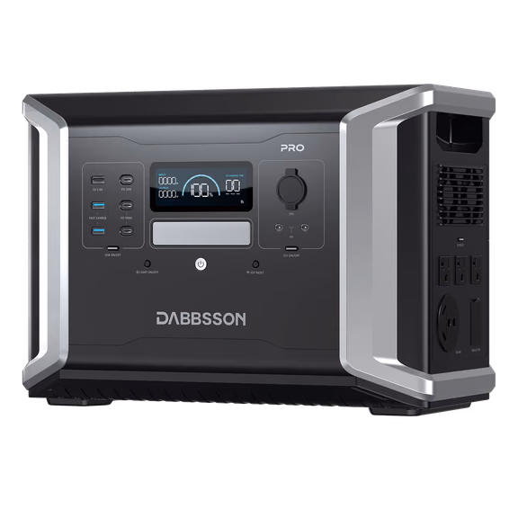 Dabbsson DBS1400 Pro Portable & Home Backup Power Station | 1382Wh, 2400W – DBS1400 Pro Portable Power Station (1382Wh)