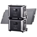 Dabbsson DBS3500 + DBS5300B Home Backup Solution | 8750Wh, 3600W – DBS3500 + DBS5300B + 2*420W Solar Panel (8750Wh)