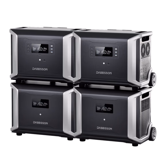 Dabbsson DBS3500 + DBS5300B Home Backup Solution | 8750Wh, 3600W – 2*DBS3500 + 2*DBS5300B (17500Wh)