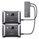 Dabbsson DBS2300 Plus Portable & Home Backup Power Station | 2330Wh, 2200W – 2*DBS2300 Plus + Free Parallel Connector (4660Wh)