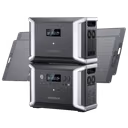 Dabbsson DBS2300 Plus + DBS3000B Home Backup Solution | 5330Wh, 2200W – DBS2300Plus + DBS3000B + 2*420W Solar Panel (5330Wh)