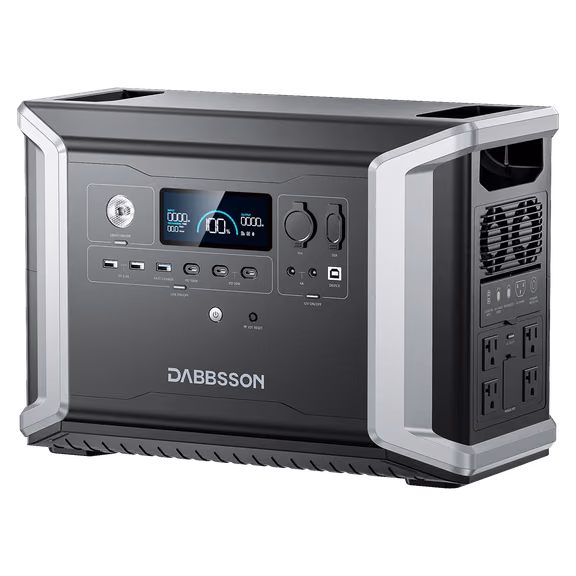 Dabbsson DBS2300 Plus Portable & Home Backup Power Station | 2330Wh, 2200W – DBS2300 Plus Portable Power Station (2330Wh)