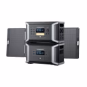 Dabbsson DBS1000 Pro + DBS2000B Home Backup Solution - 3072Wh | 2400W – DBS1000 Pro + DBS2000B + 420W Solar Panel (3072Wh)
