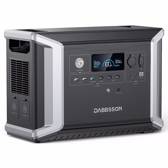 Dabbsson DBS2300 Portable & Home Backup Power Station | 2330Wh, 2200W – DBS2300 Portable Power Station (2330Wh)
