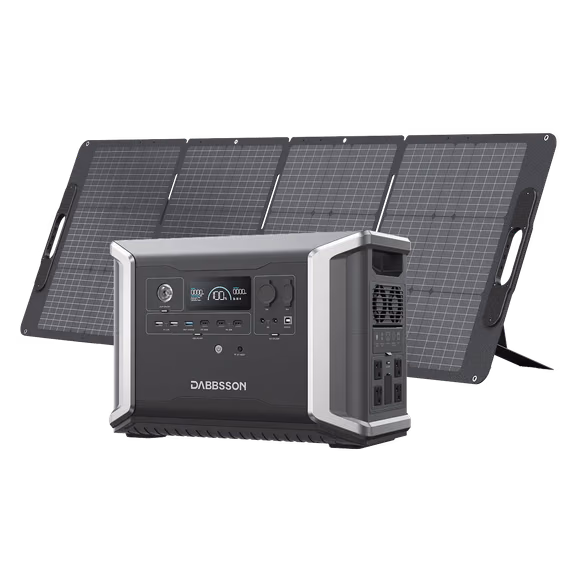 Dabbsson DBS2300 Plus Solar Generator | 2330Wh, 2200W – DBS2300 Plus + 210W Solar Panel (2330Wh)