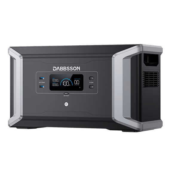 Dabbsson DBS1000 Pro Portable Power Station | 1024Wh, 2000W – DBS2000B Extra Battery (2048Wh)