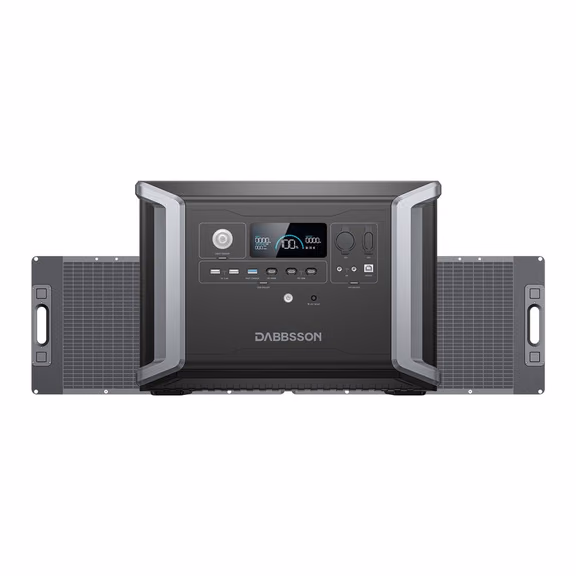 Dabbsson DBS2300 Portable & Home Backup Power Station | 2330Wh, 2200W – DBS2300 + 210W Solar Kit